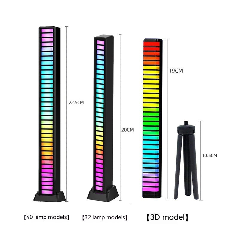 Barre lumineuse Led de contrôle du son